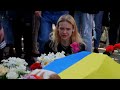 Ukraine  hommage  une figure de maidan tu dans des combats avec les russes