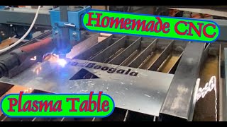 Home Built CNC Plasma Table painted and ready for use, Part 3  @jdsgarage701 ​