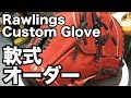 Rawlings 軟式オーダーグラブ custom glove #1593