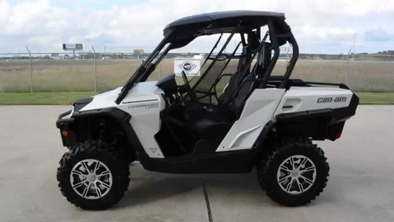 2012 can am commander limited