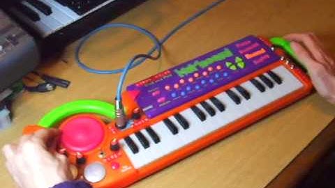Circuit Bent Early Learning Centre Sing n Play Keyboard