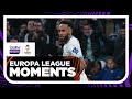 Aubameyang makes history with 31st Europa League goal! | UEL 23/24 Moments