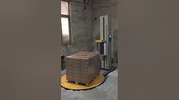 Glass/carton pallet wrapping machine TP1650F-L