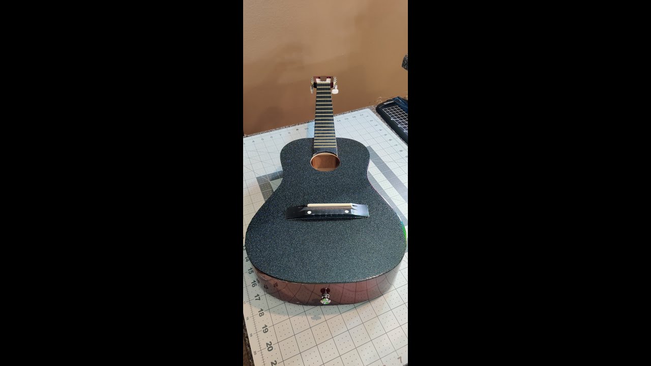 How To customize your guitar with vinyl wrap / skin YouTube