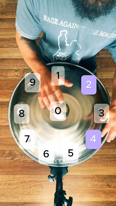 Learn this handpan with this easy method #handpan