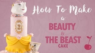 Beauty and the Beast Mrs Potts Cake | How To | Cherry School