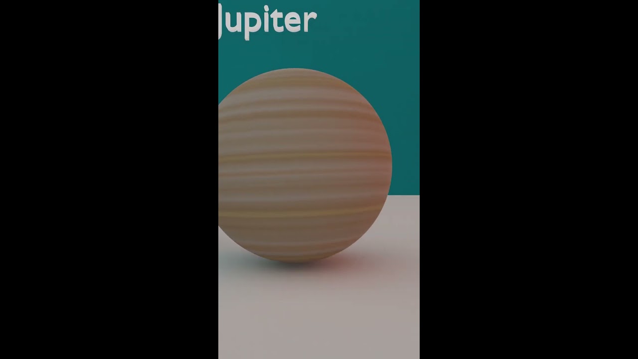 Solar System Planets In Correct Scale Shorts Solarsystem 3d Comparison