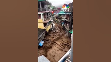 #WATCH | Cloud Burst Causes Flash Floods In Thunag | HIMACHAL PRADESH | CNBC TV18