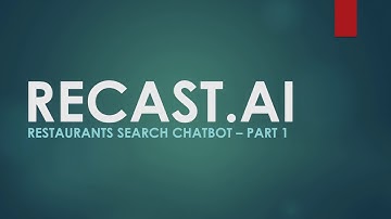 SAP Conversational AI Restaurant Search Bot: Part-1