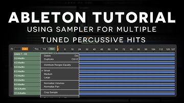 Ableton Tutorial: Sampler & Multiple Tuned Drums | Tips & Tricks