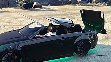 How to put the roof up and down on a convertible  car in gta 5￼