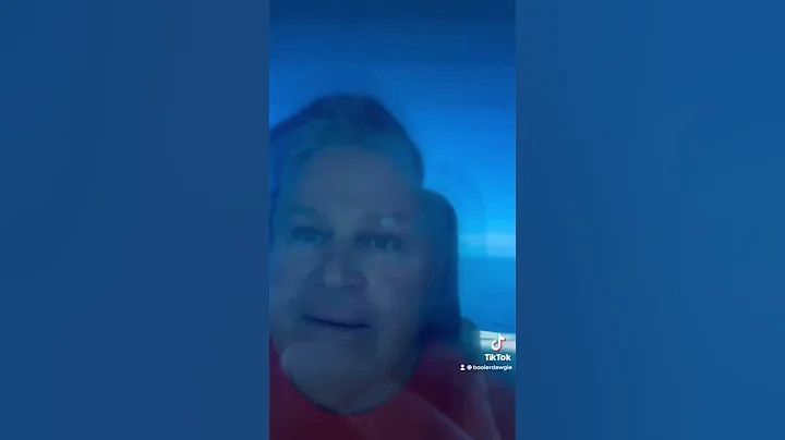 Man gets scared by reflection on boat window meme