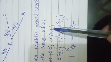 Maths probability- KCSE 2022 pp2 no. 18