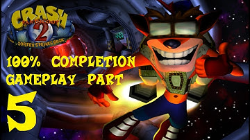Crash Bandicoot 2: Cortex Strikes Back (PS1) 100% Completion Gameplay (No Commentary) - Part 5