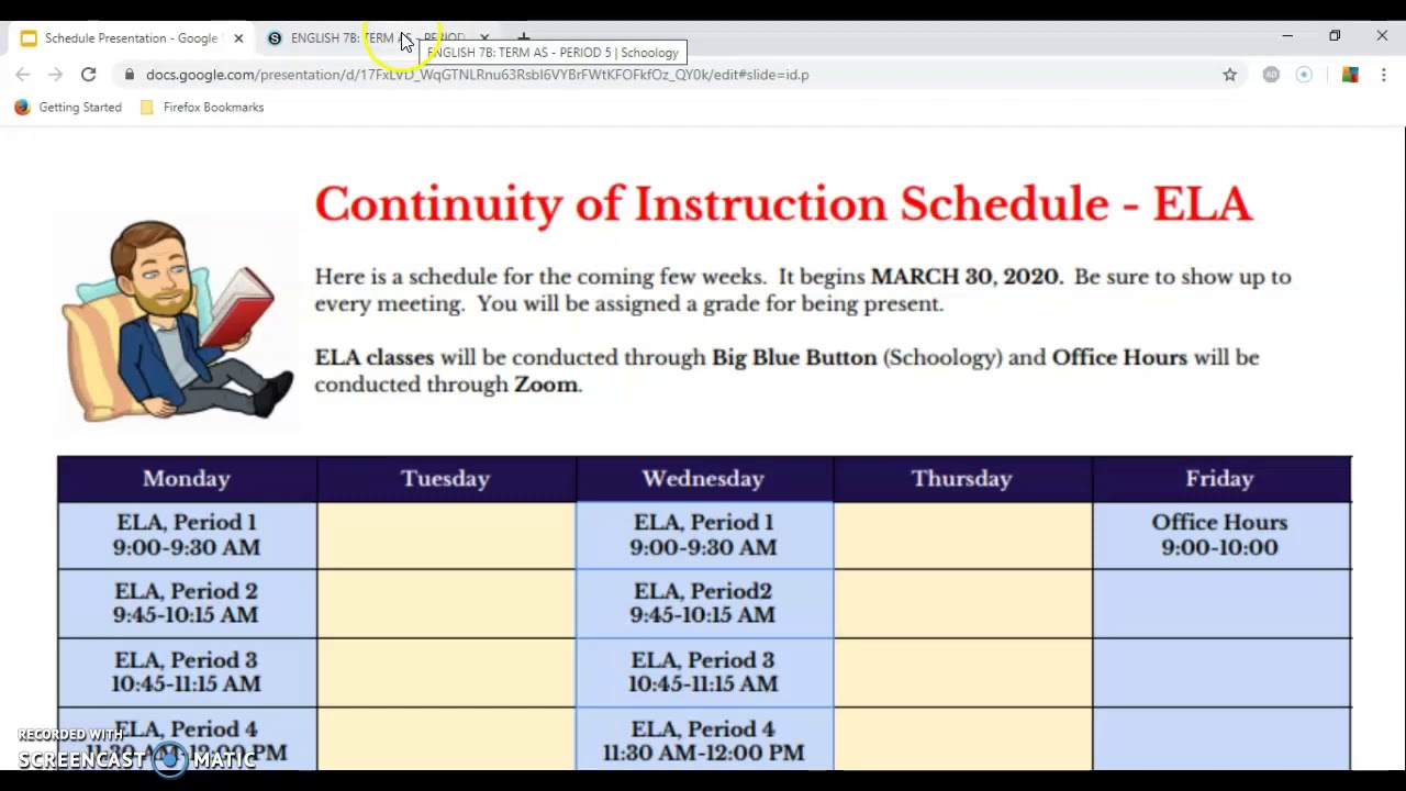 how to schedule an assignment in schoology