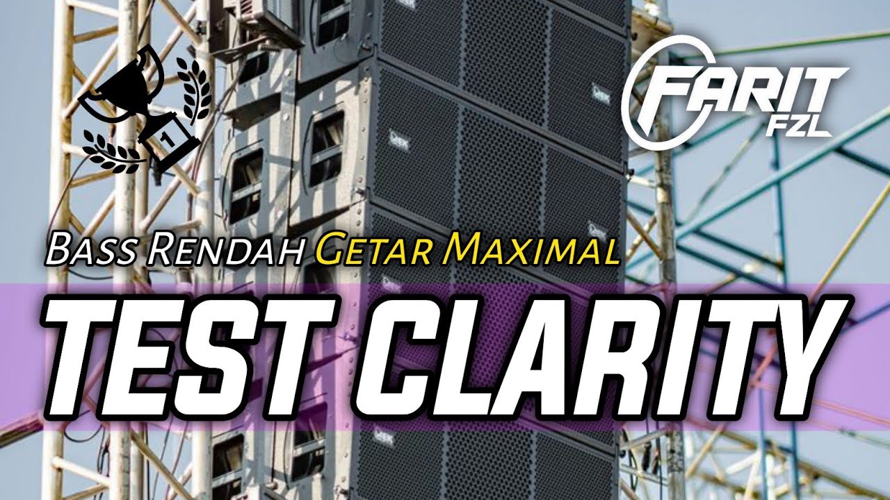 DJ CEK SOUND PALING ENAK DI DUNIA DJ BASS TEST CLARITY HORREG MAXIMAL