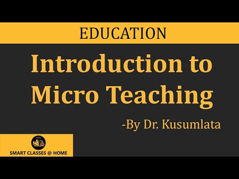 micro teaching lecture by dr kusumlata bed youtube