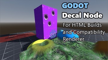 Godot 4: Decal Node for the Compatibility Renderer