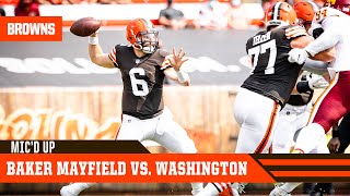 Baker Mayfield vs. Washington | Mic'd Up
