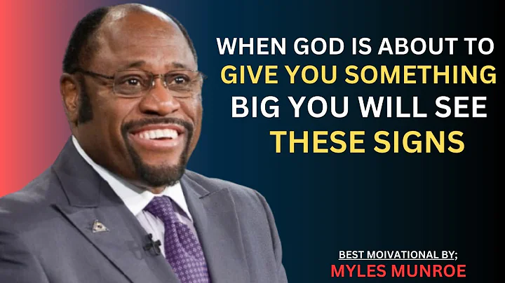 If You Notice These Signs, God Is Preparing Something Great for You | Myles Munroe Motivation