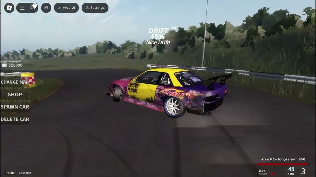 Learning How To Drift Roblox Untitled Drift Game YouTube 