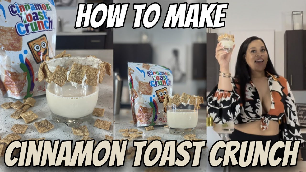 Cinnamon Toast Crunch Cocktail YouTube