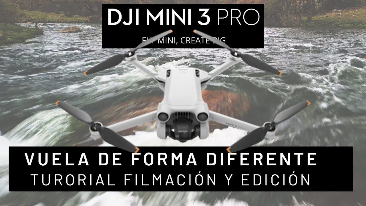 💡 DJI MINI 3 PRO 💡VUELA de forma DIFERENTE TUTORIAL completo en español ...