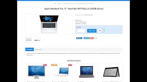 Digital Product Store Theme For Opencart