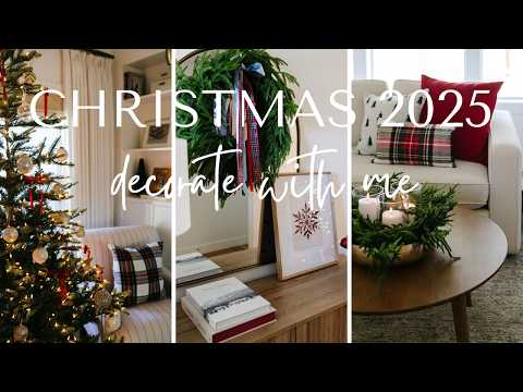 Christmas Decorate with Me | Christmas Decorating 2025 | Affordable Christmas Decorations 2025
