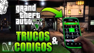 ✅ MODS/TRUCOS DE GTA 5 Desbloquear VEHICULOS y PODERES con TELEFONO | CELULAR | CODIGOS screenshot 5