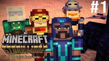 Minecraft Story Mode Gameplay Walkthrough -The Order of the Stone - Part 1