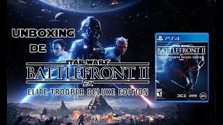 Jeu PS4 Star Wars Battlefront 2 Elite Trooper Deluxe Edition - Très Bon état, édition Deluxe Avec Contenus Bonus