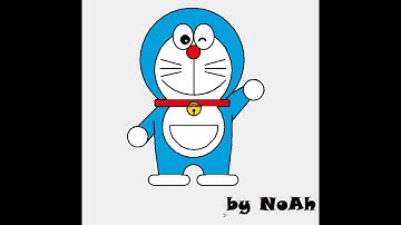 Doremon drawing using python turtile  #python #pythonturtlegraphics #doremon #doreamon #doremonfans