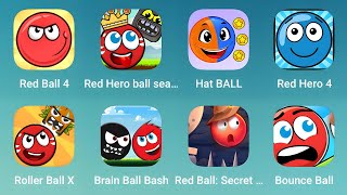 Red Ball 4, Red Hero Ball, Hat Ball, Red Hero 4, Roller Ball X, Brain Ball Rush, Bounce Ball screenshot 5