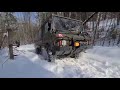 Snow day for a Pinzgauer
