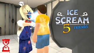 Сцена заморозки со стороны в Мороженщике 5 // Ice Scream 5