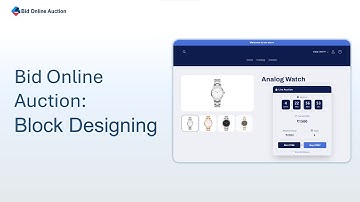 Block Designing Made Easy – Bid Online Auction on Shopify