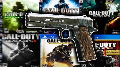 The Evolution of the M1911 in Call of Duty / Ghosts619 [Reupload]