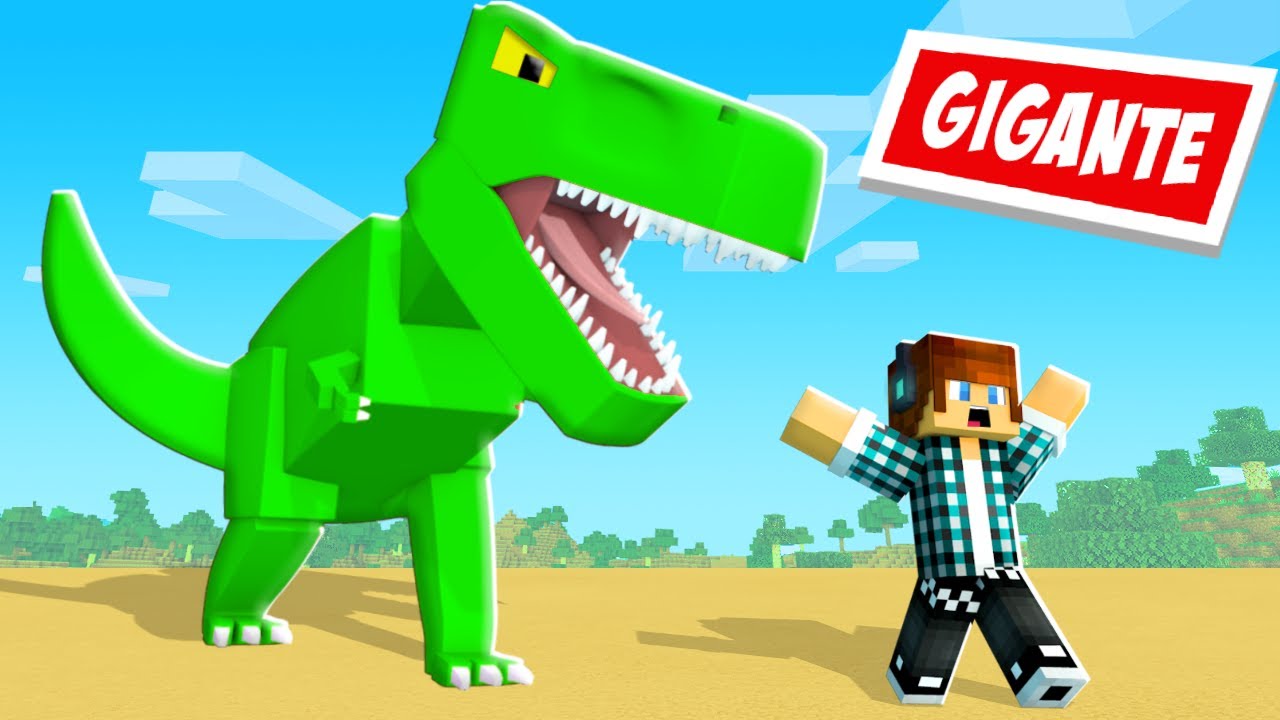 2 incríveis jogos de dinossauro no Minecraft  Minecraft, Jogos de  dinossauros, Jogos minecraft