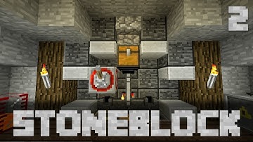 StoneBlock Modpack Supporter Server Ep. 2 Tinker Smeltery Automation