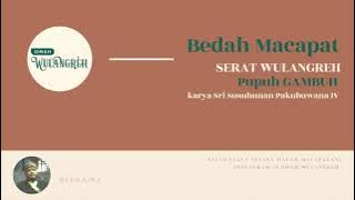 BEDAH MACAPAT - GAMBUH - SERAT WULANGREH