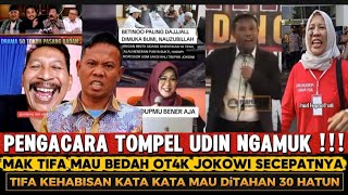 WAK UDIN TOMPEL IS ANGRY!!! MAK TIFA WANTS TO B3D4H 0T4K JOKOWI'S FAKE DIPLOMA.