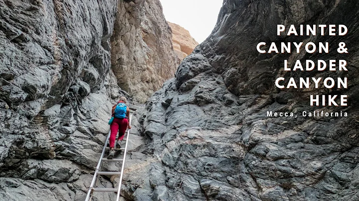 Painted Canyon and Ladder Canyon Hike Near Palm Spring, California