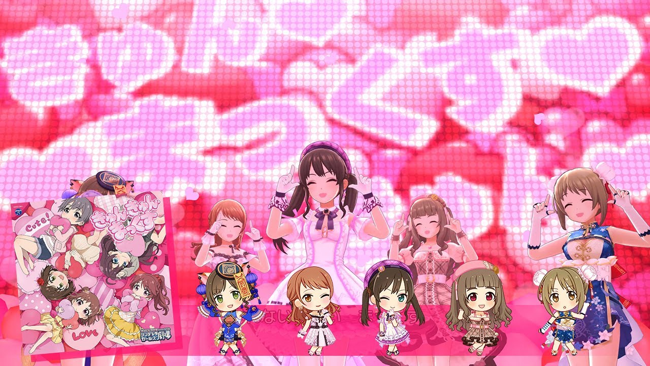 Deresute 4K MV - KyunKyun Max (Rin, Karen, Nao, Miku, Kanako) - YouTube