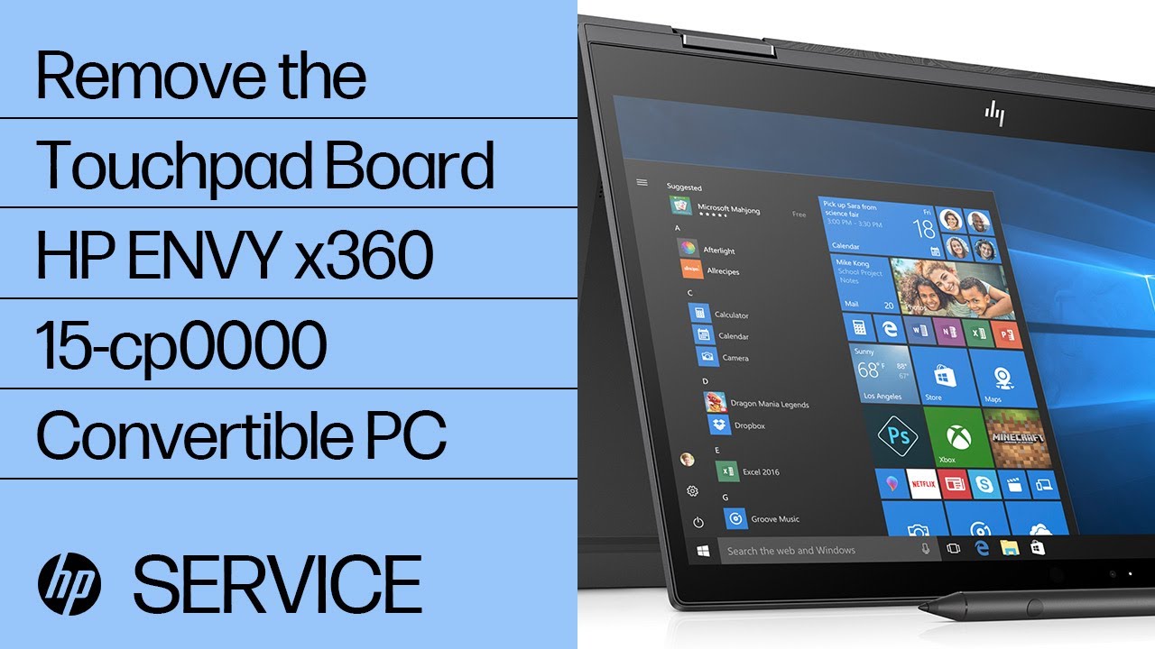 how to change wifi password How to Remove the Touchpad Board | HP ENVY x360 15-cp0000 Convertible PC