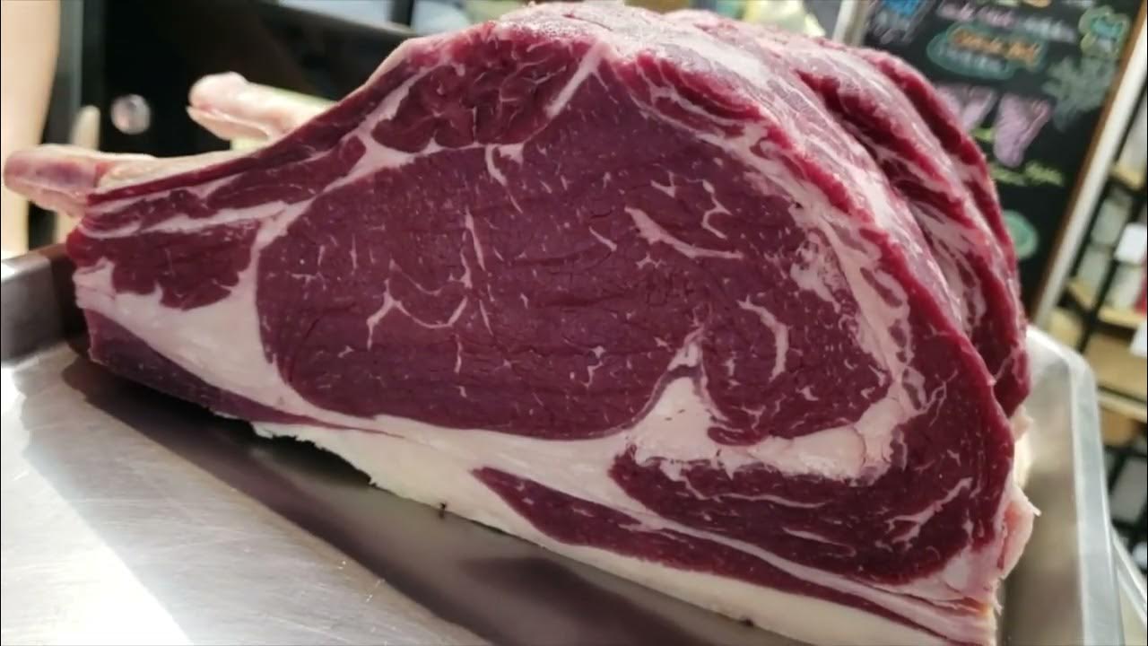 60DA Spanish Rubia Gallega Bonein Ribeye YouTube