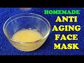 DIY ANTI AGING FACE MASK | TRY SOME EASY NATURAL REMEDIES FOR WRINKLES AND SAGGING SKIN AT HOME