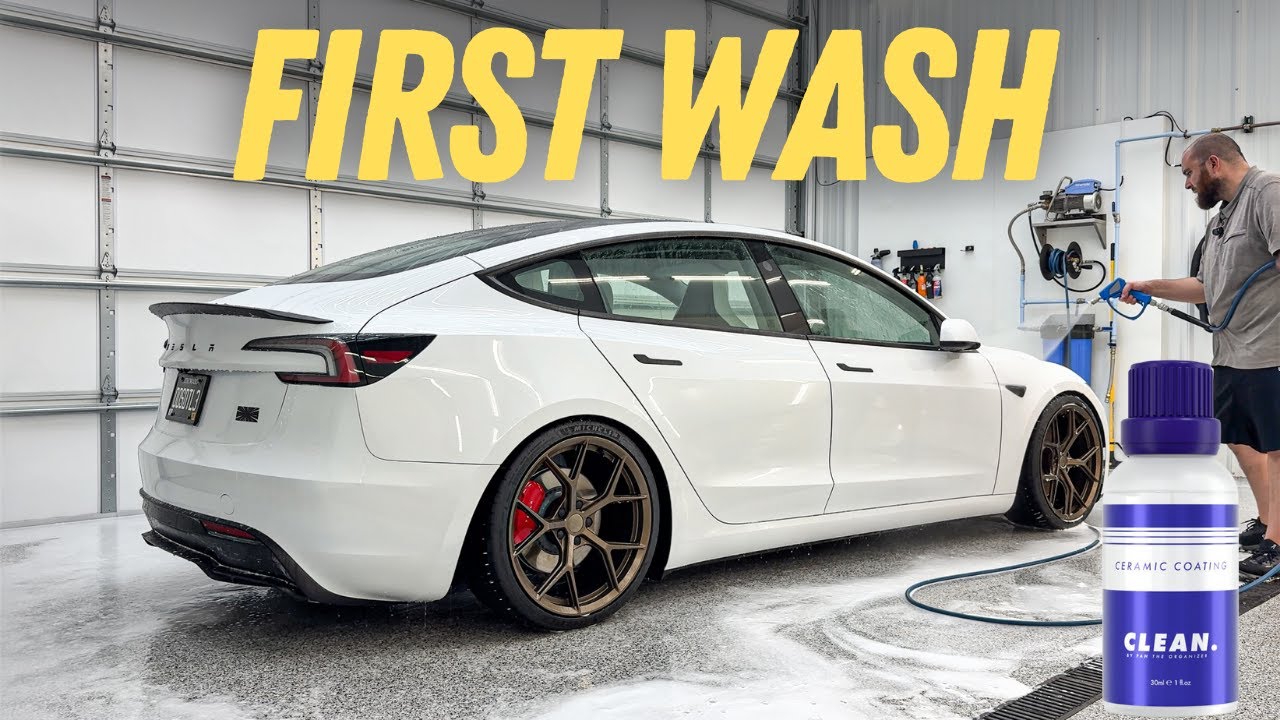 CLEAN. By Pan 8 Year Ceramic Coating Long Term Test - First Wash!