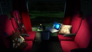Monster Apocalypse Ambience | Escape Train | Rain Sounds for Sleeping