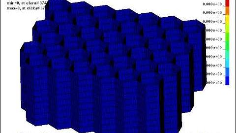 LS-DYNA FE Modeling of Honeycomb Seal Crumpling. Part 6